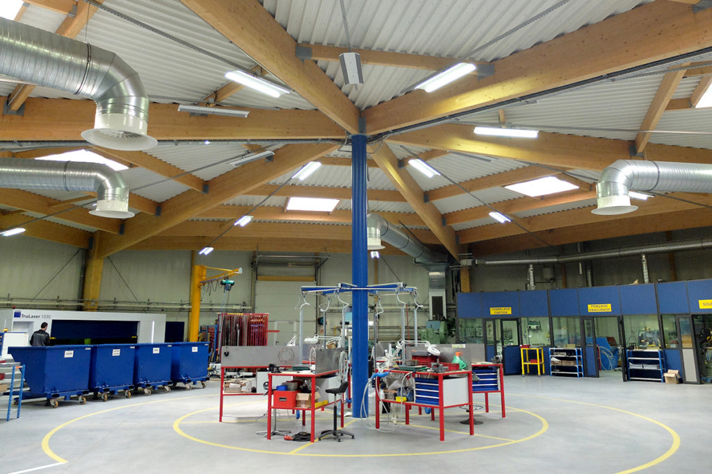 2015 - Locaux d'entreprise de microtôlerie à Saulce (Drôme)