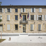 2019 - Mairie et place communale de Clérieux (Drôme)