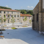 2019 - Mairie et place communale de Clérieux (Drôme)